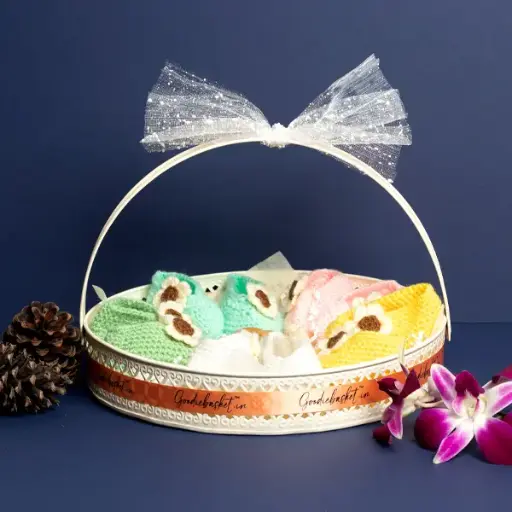 Crochet Princess Shoe Basket